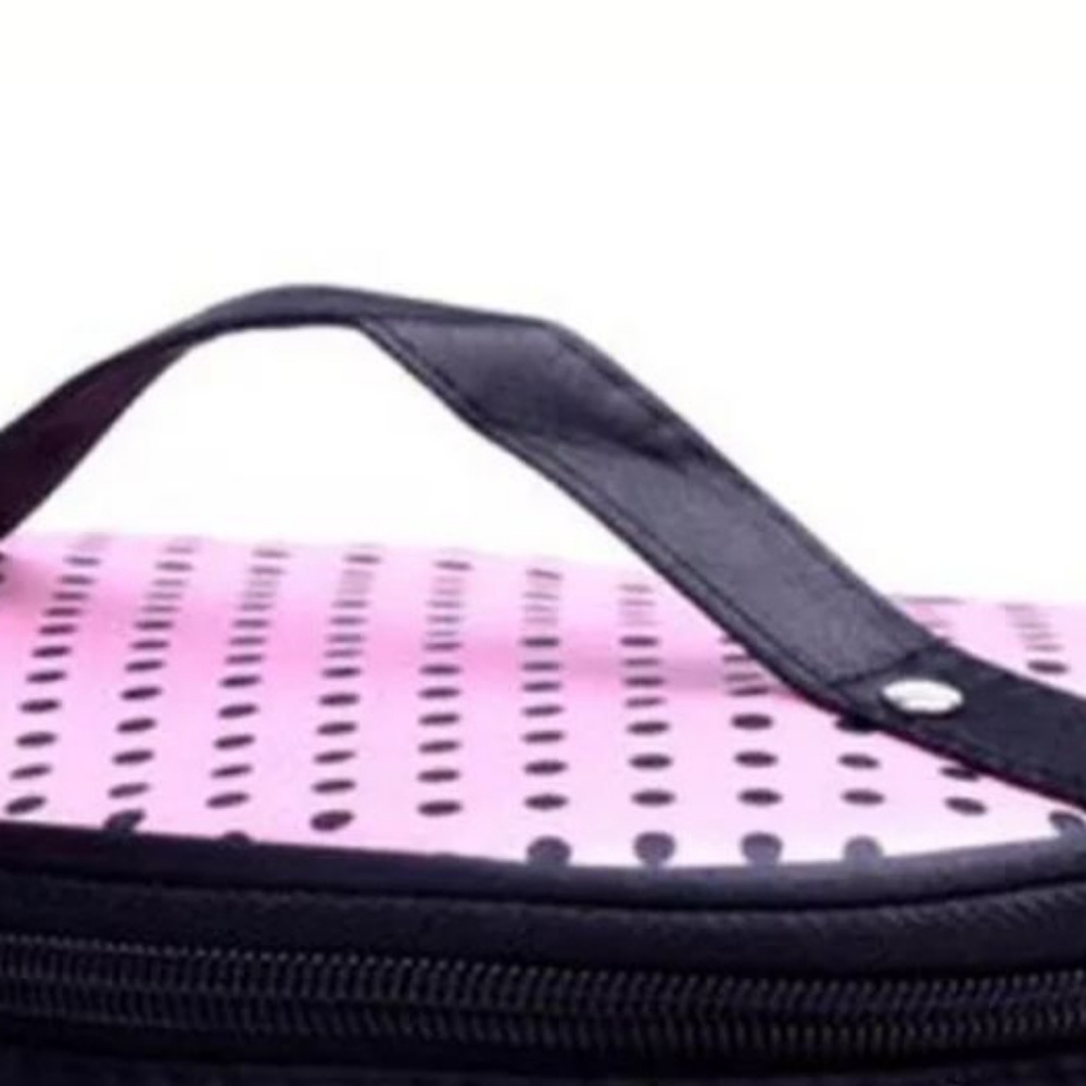 Makeup/Toiletry Bag pink &black - Picture 3 of 3